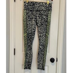 Fabletics NWT Leggings S | Animal Print High Rise Activewear Y2K Bold Statement